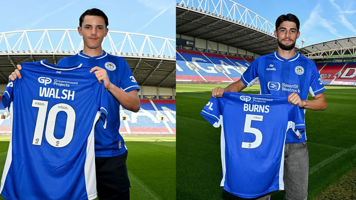 Meet the Players | Reggie Walsh & Finley Burns — Wigan news photo