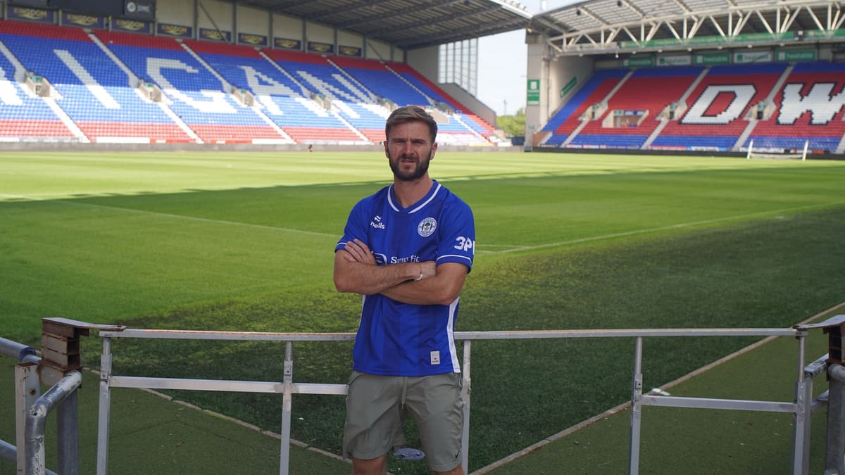 Callum McManaman Takes Player-Mentor Role at Wigan Athletic — Wigan news photo (Wigan Athletic FC)