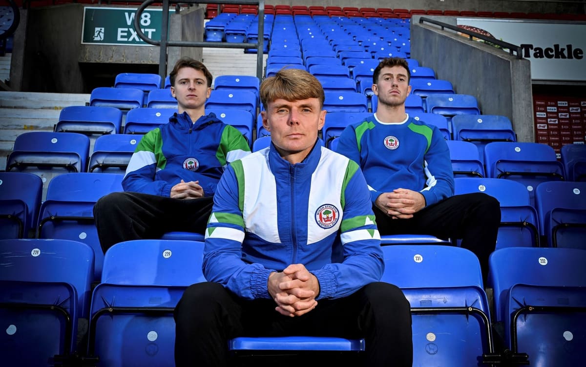 Wigan Athletic Launches Retro 90s Clothing Collection — Wigan news photo (Wigan Athletic FC)