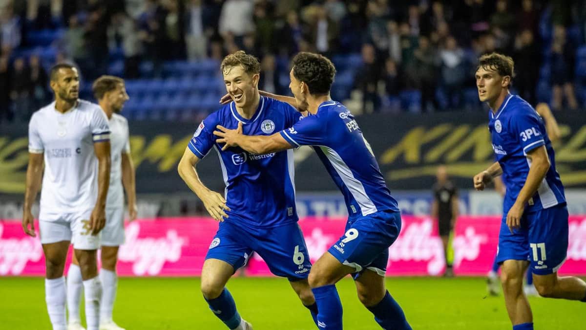 Match Report | Latics 3 MK Dons 1 — Wigan news photo