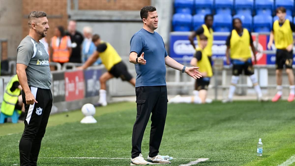 Gary Caldwell reacts to Wigan's Port Vale defeat — Wigan news photo