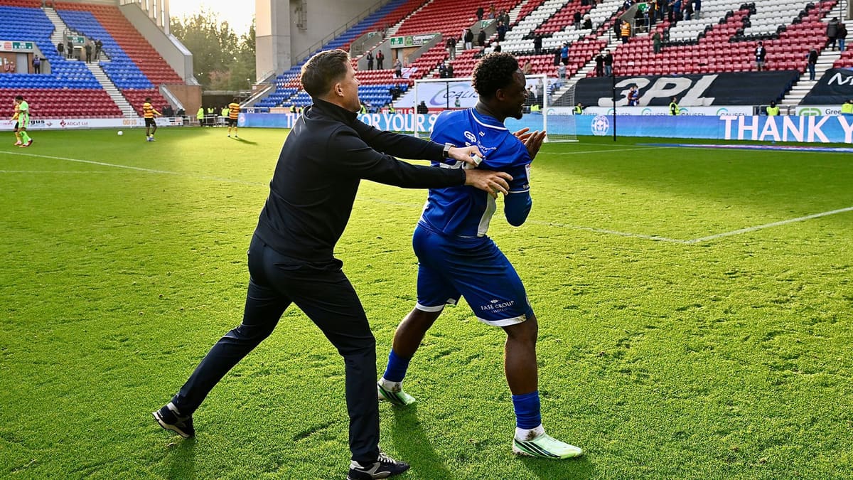 Saydee Returns from Injury to Assist Latics' 1-0 Win Over Reading — Wigan news photo (Wigan Athletic FC)