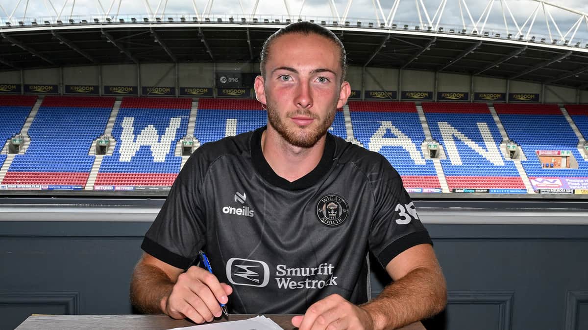 Wigan Athletic Signs Defender Archie Harris from Bournemouth — Wigan news photo