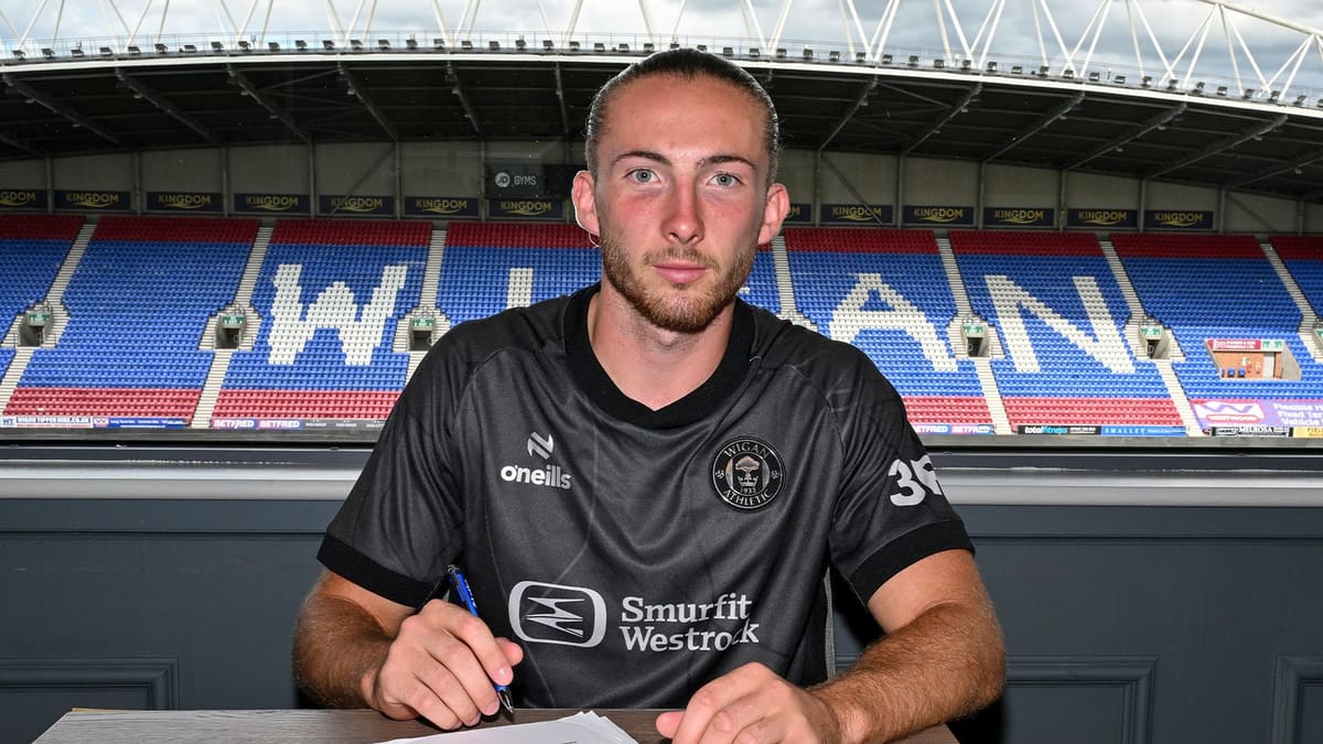 Wigan Athletic Signs Defender Archie Harris from Bournemouth — Wigan news photo (Wigan Athletic FC)