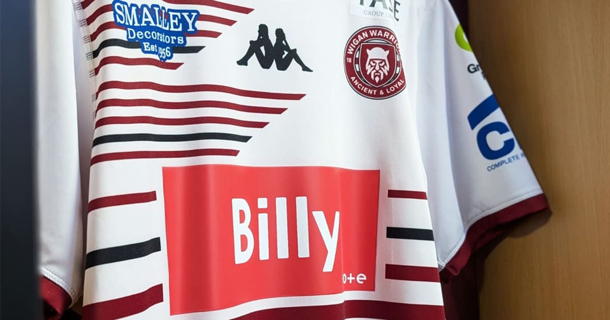 Front of Shirt Sponsorship to honour Sir Billy Boston this Thursday — Wigan news photo (Wigan Warriors)