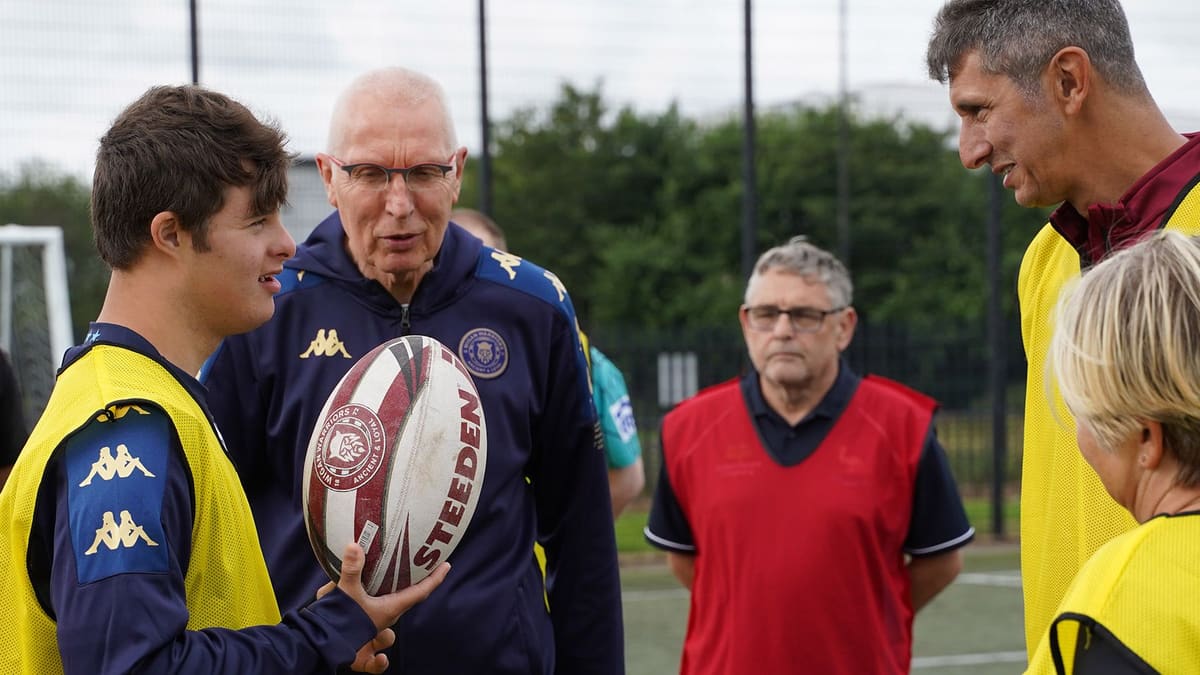 Wigan Warriors Walking Rugby Sessions at Robin Park Arena — Wigan news photo (Wigan Warriors)