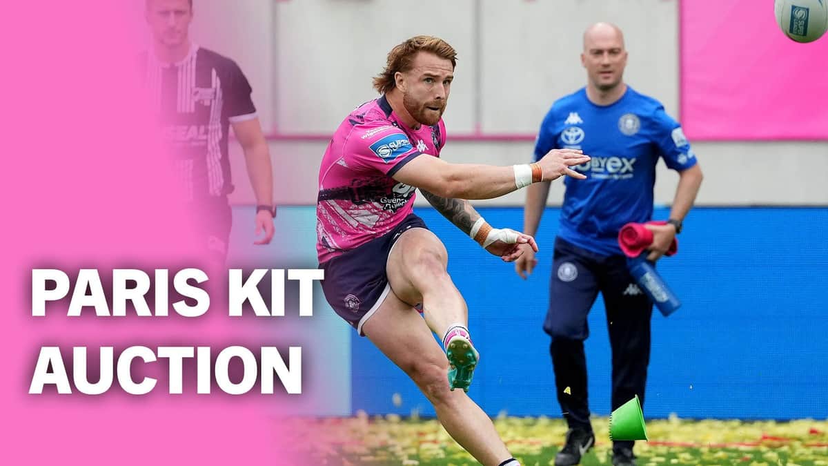 Wigan Warriors Paris Match Shirts Auction Live — Wigan news photo