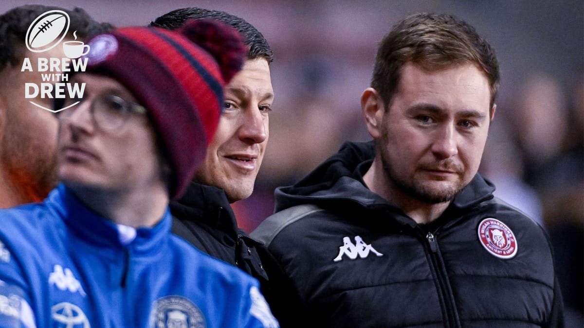 Wigan Warriors Tom Fitzpatrick on A Brew with Drew — Wigan news photo (Wigan Warriors)