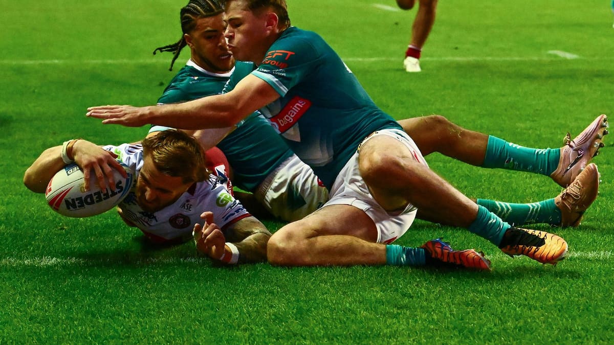 Wigan Warriors Beat St.Helens 38-16 in Derby — Wigan news photo (Wigan Warriors)
