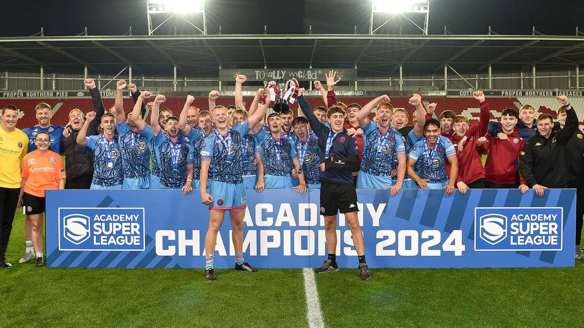 Wigan Warriors Academy Win 2024 Grand Final — Wigan news photo
