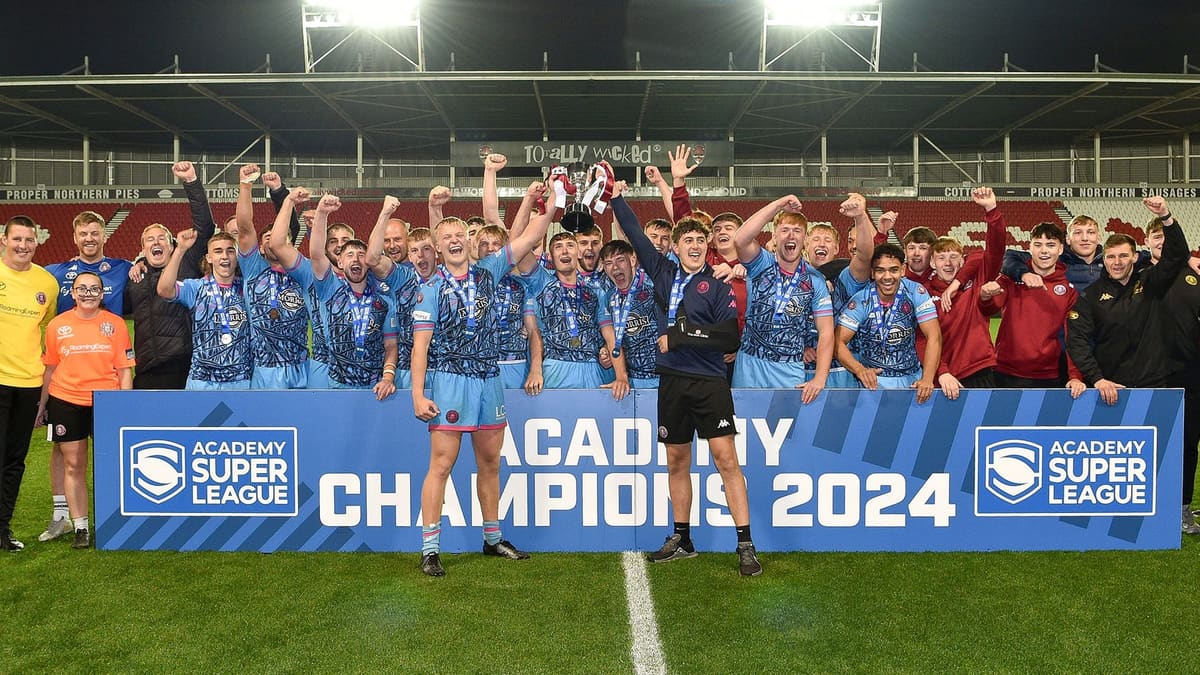 Wigan Warriors Academy Win 2024 Grand Final — Wigan news photo (Wigan Warriors)